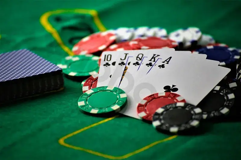 One poker game